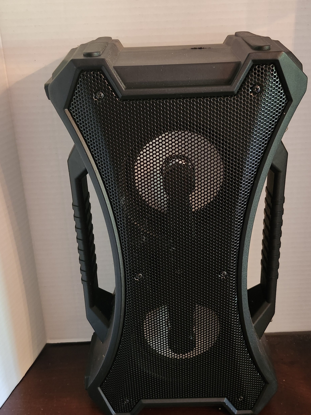 Magnavox Portable Black Bluetooth Party Speaker with Dual Drivers